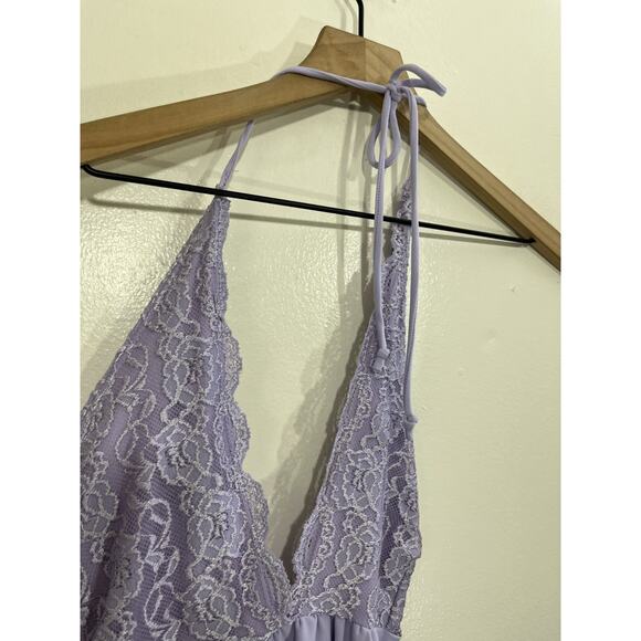 Vtg Y2K Fairy Ballet Ethereal Goddess Babydoll Halter Top M Romantic Doll Dainty - Picture 5 of 11